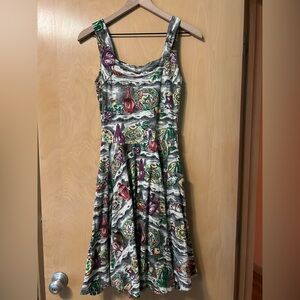 Effie’s Heart knit sundress with unique pattern and pockets! Size S